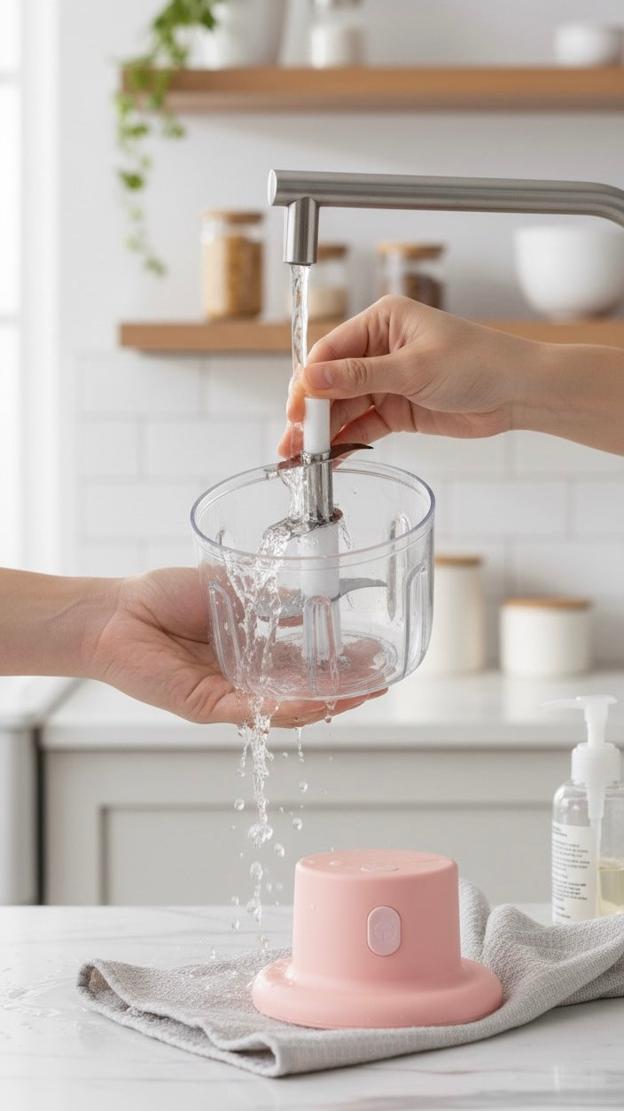 Mini USB Rechargeable Electric Food Chopper – Smart & Compact